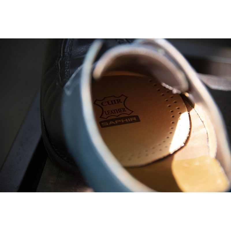 Saphir Blue 9552202 Men's Sheep Leather Half Insole, Natural 35/36,