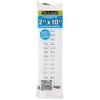 Decor Grates PL210-WH 2-Inch by 10-Inch Plastic Floor Register, White