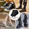 VEGCOO 3 Pairs Gel Heel Protectors Socks