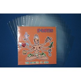 Pack of 100 Single Record Protective Cases 7 Inch Type 150 Thick