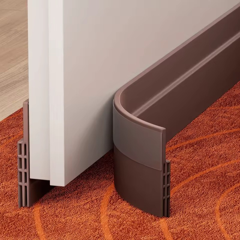 Under Door Draft Stopper Adhesive Door Seal Strip, 1M