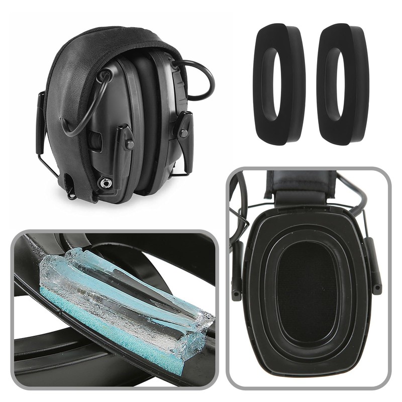 eMagTech 1 Pair Gel Ear Pads Replacement Ear Pads Compatible