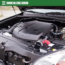 Motoforti Car Oil Level Sensor, Engine Oil Sending Unit, for Buick Century 1997-2003, Metal Plastic, 12603783, Black White