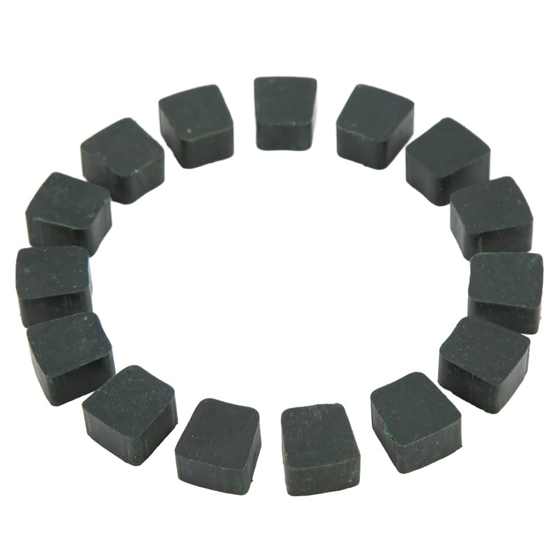 15pcs Motorized Pads, ABS Square Shape Green Engine Pads Replacement