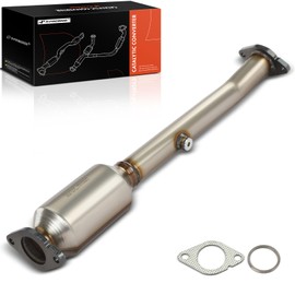 A-Premium Rear Left Catalytic Converter Kit Direct-Fit Compatible with Nissan Frontier 2005-2019, Pathfinder 2005-2012, NV1500, NV2500, NV3500, Xterra & Suzuki Equator, 4.0L, EPA Compliant