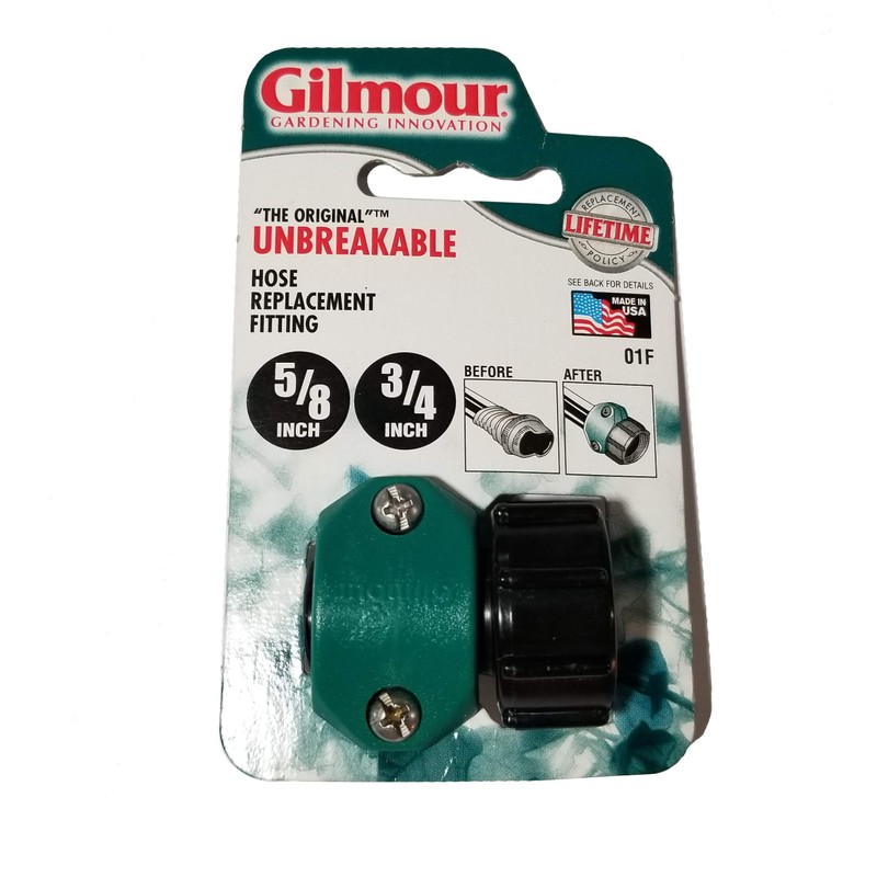 Gilmour 5/8 & 3/4 in. Nylon Threaded Female Hose Mender