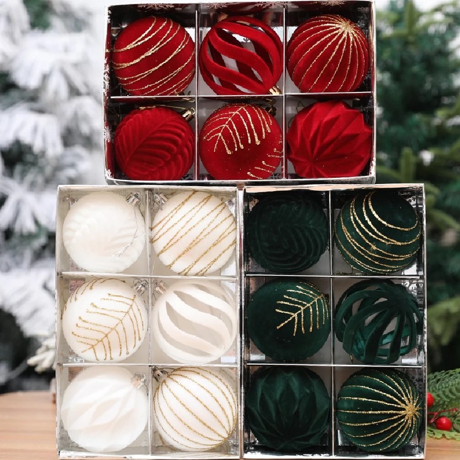 shatterproof christmas ornaments set