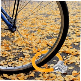 OATIPHO Portable Mini Anti-Theft Bike Lock Cable Coated for Scratch Design for Easy Carrying Strong Anti-Shear Security for Cycling