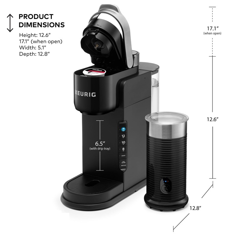 Keurig K-Café Barista Bar Single Serve Coffee Maker and Frother,
