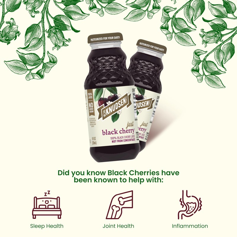 R.W. Knudsen Just Black Cherry Juice, 8 fl oz (12