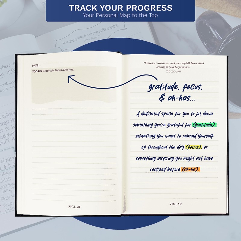 Zig Ziglar The Performance Journal Daily Gratitude Journal with Inspirational