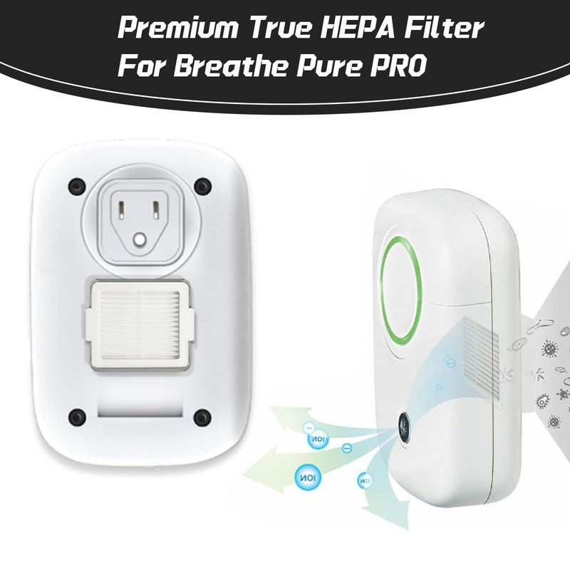 NKA Premium True HEPA Filter Replacement Compatible with Breathe Pure