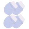 Babyprem Baby Pack of 2 Anti Scratch Mittens Premature Clothes