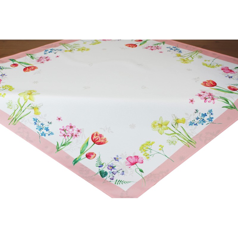 Kamaca Tablecloth Flower Meadow High-Quality Print Motif Eyecatcher in Spring