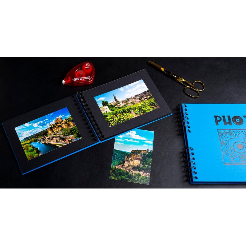 EXACOMPTA - Ref 15185E - Musicart Blue Photo Album -