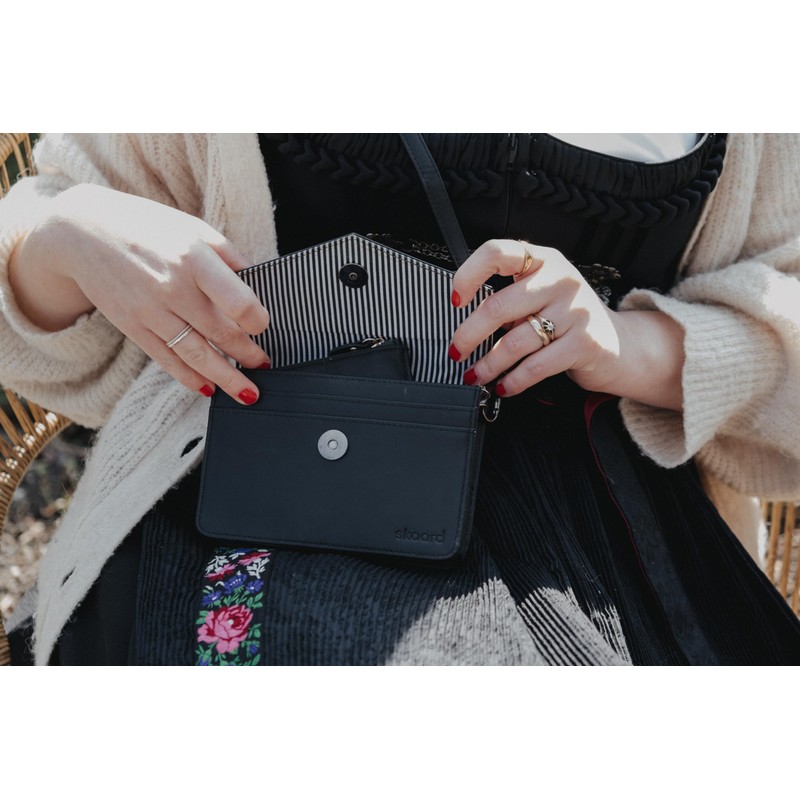 skaard Bum Bag Leather Black - Waist Bag & Crossbody