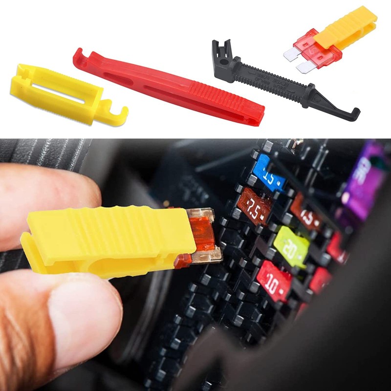 Pack of 12 Car Fuse Puller, Car Fuse Clip Blade
