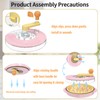 Chicken Shredder, Pro Twist Chicken Breast Shredder Tool with Clear
