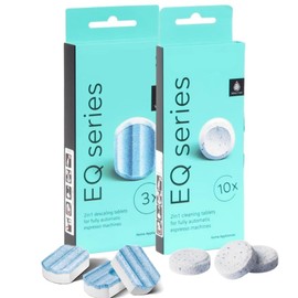 Verwendet für EQ Serie vollautomatische Kaffeemaschine -10 TZ80001 Reinigungstabletten+3 TZ80002 Entkalkungstabletten