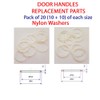 Nylon Washers for Door Handles With 19mm and 20.7mm Diameter