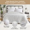 Urban Habitat King Comforter Set 350gsm Overfilled Puffy Quilting Jersey