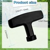 ZAMDOE Gasoline Engine Starter Handle Grip, Recoil Starter Pull Handle