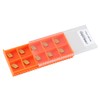 Accusize Industrial Tools GTN-2, autobloqueo, 0 grados, insertos de corte