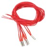 5Pcs Heater Cartridge DC 24V 40W Stainless Steel 6x20mm Accessory