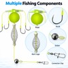 Fishing Bait Cage Hook Rig Set – Carbon Steel Feeder