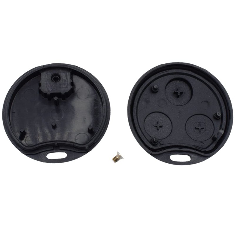 KONIKON Set of 2 Car Key Shell 3 Buttons Remote