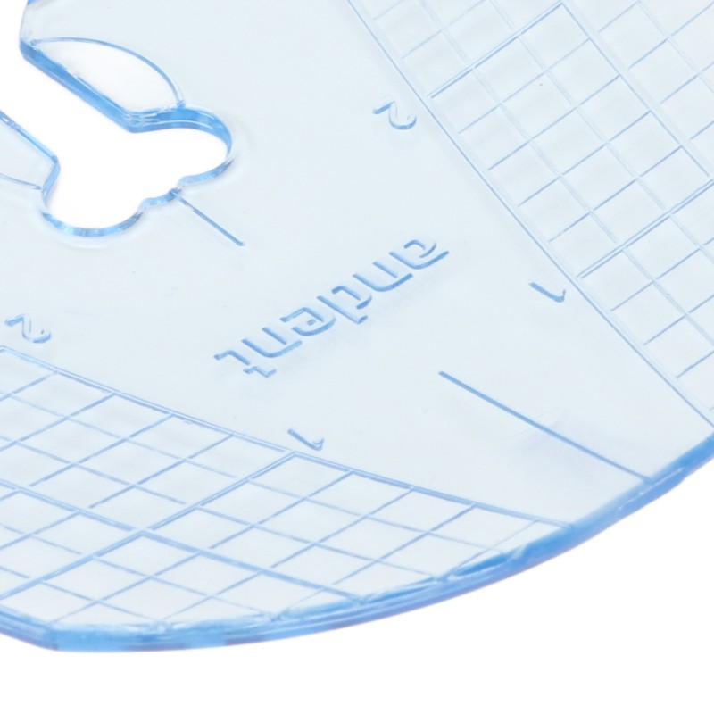 Dental Guide Plate Clear Accurate Measurement Dental Teeth Arrangement Guide