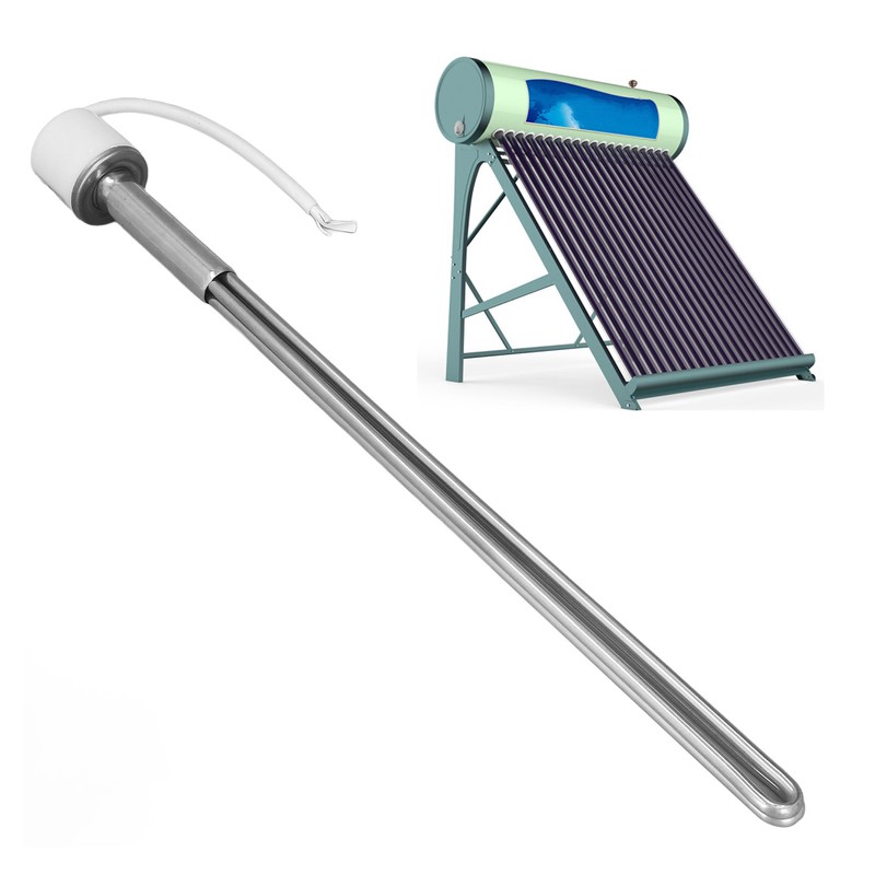 Immersion Water Heater Limescale Proof 3000W Stainelss Steel Solar Electric