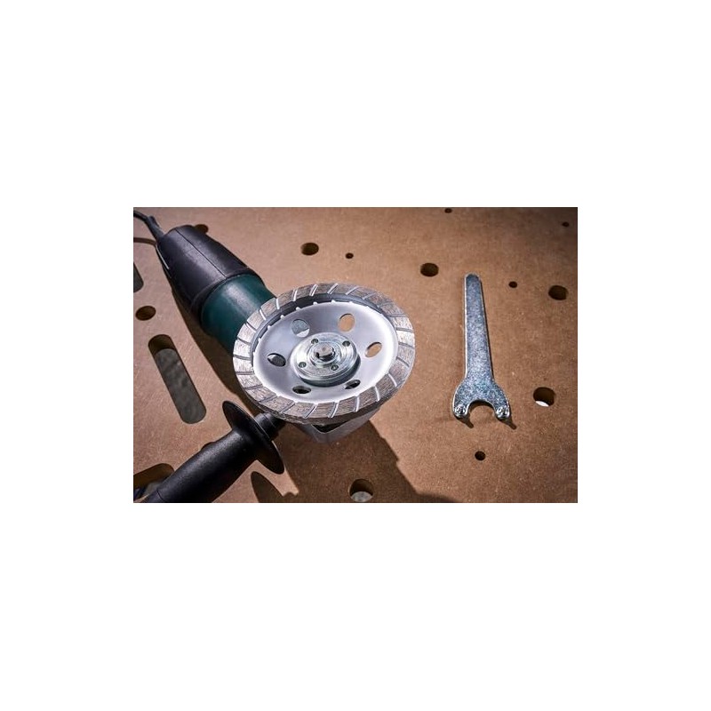 Wolfcraft 2457000 35mm Flange Spanner Straight for Angle Grinder with