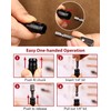katerk 6pcs Bit Holder with Carabiner Socket for Mens Gift,