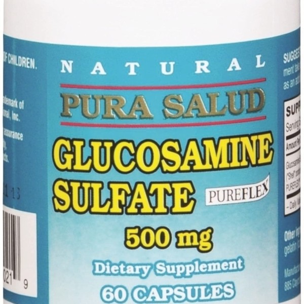 Glucosamine Sulfate 500 mg Basic Organics 60 Caps