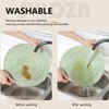 Round Placemats Set of 6, Washable Round Braided Place Mats,