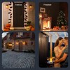 Morsatie 【Upgraded】 LED Flame Light, Rechargeable Flickering Flameless Candles, 4