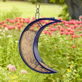 Good Directions 114B Over The Moon Large Size Blue Bird Feeder, Heavyweight Plexiglass, Easy-to-Fill
