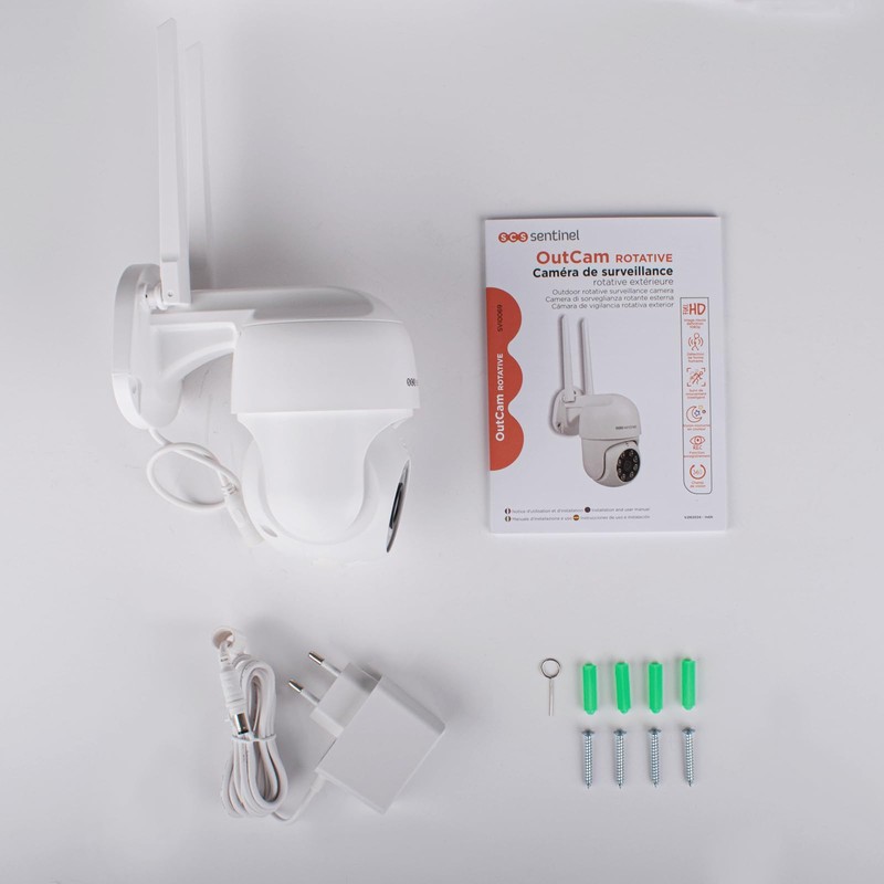 SCS Sentinel - SVI0069 - Rotating Outdoor Surveillance Camera -