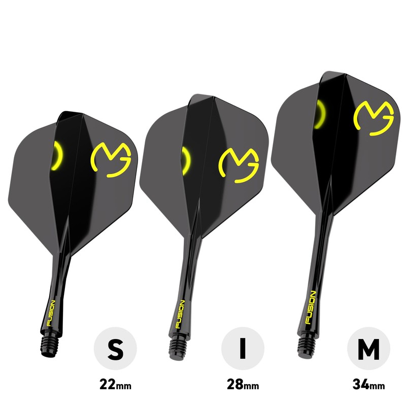 WINMAU Darts Fusion Integrated Flight & Shaft System - No.2