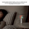 Handheld Fan 5V 3 Levels Wind Adjustment USB Charging Grille
