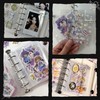 Gokei Seal Pad, Plastan, Transparent, M5 Size, Mini Binder (20