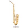 Saxophone Ornaments Miniature Decoration Mini Musical Instrument Model Gift Craft