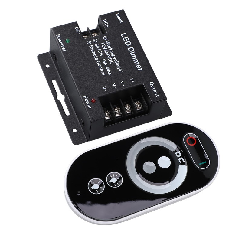 Dimmer Switch DC 12V‑24V 18A PWM LED Light Strip Dimmer