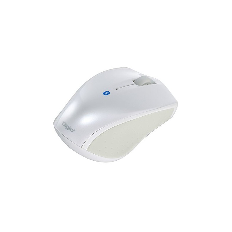 Digio2 MUS-BKT99W Bluetooth Mouse Blue LED Small White