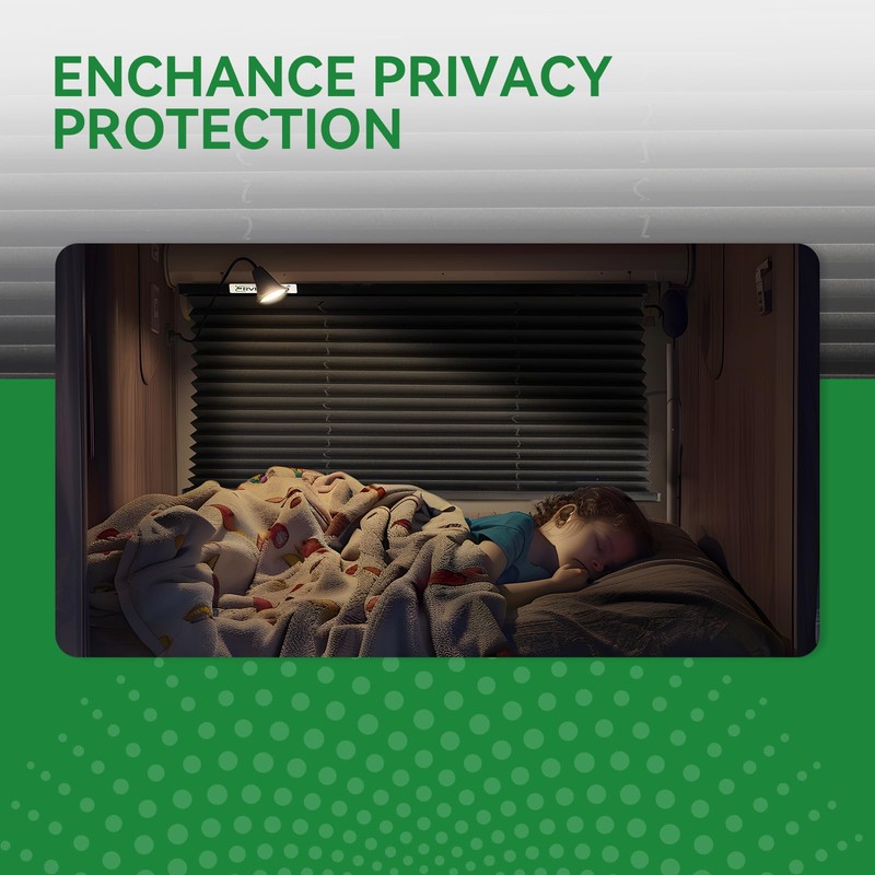 RVINGPRO RV Blinds for Camper Windows, Camper Replacement Blinds, Privacy