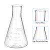 PATIKIL Erlenmeyer Flask, 12 Pcs 100ml 3.4oz Narrow Mouth Graduated