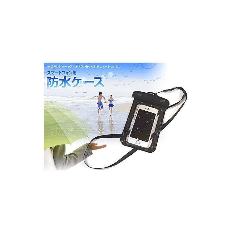 Rasta Banana RBOT203 Waterproof Case for Smartphones, IPX8, Medium, Compatible