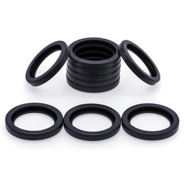 MEAJOO 10PCS Gas Can Spout Gasket Seals, Fuel Washer Seals Rubber Fuel Can Spout Seals, Gas Can Spout Gaskets Rubber Ring Can Gaskets, Fit for Most Gas Can Spout