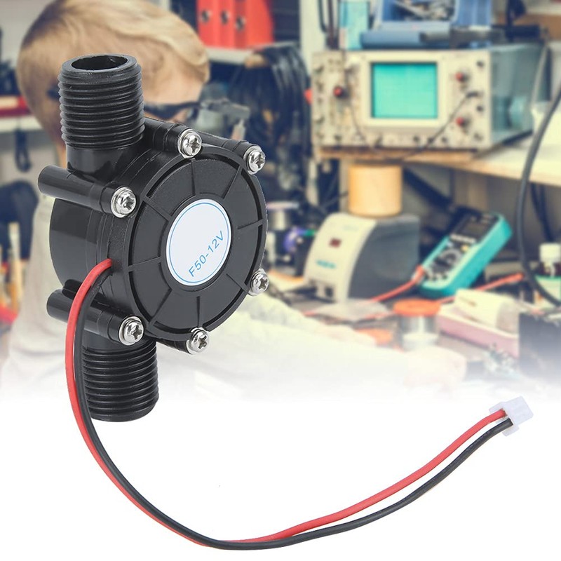 MUNEFE 12V 10W Water Generator, DC Water Turbine, Wind Mill